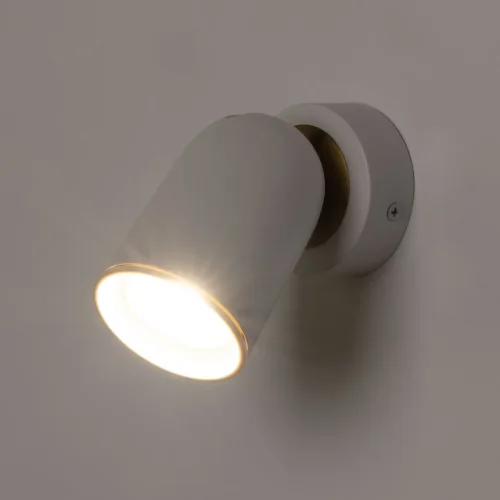 Спот с 1 лампой Астор 545024201 DeMarkt белый GU10 в стиле хай-тек  фото 5